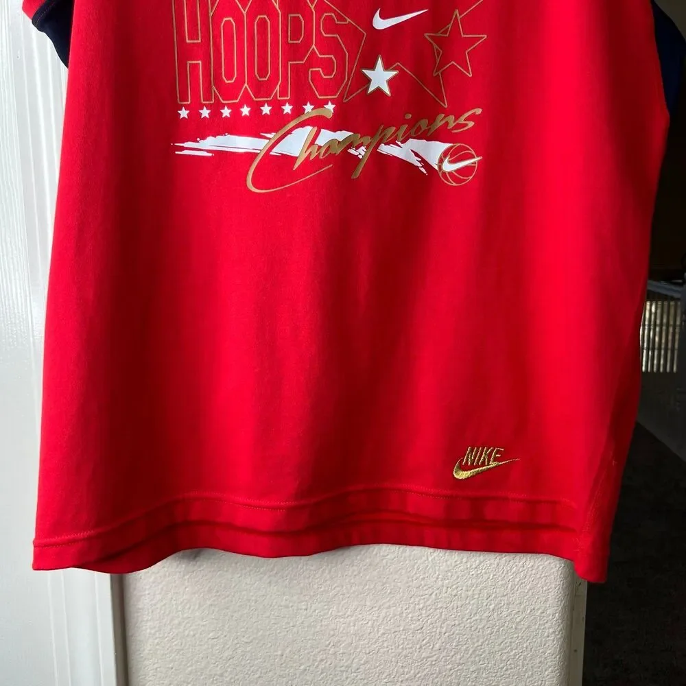 NWT Nike Men's Dri-FIT Primary Graphic Versatile Tank Top Red Size M #355